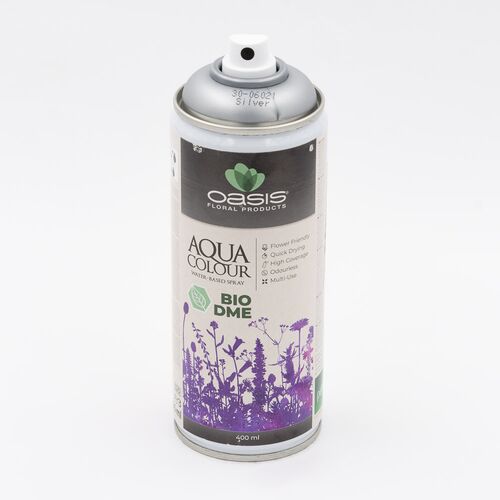 Spray Oasis Aqua Color 400 ml - Argintiu Metalic 30-06021